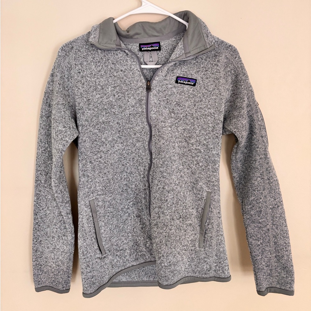 Patagonia Women's Gray Fleece Utility Jacket